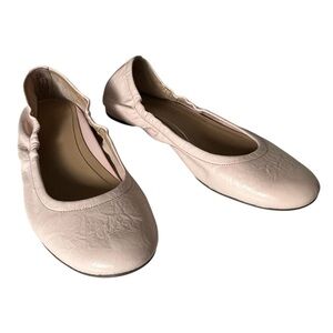VIONIC ALEXA PALE PINK LEATHER BALLET FLAT SIZE 7